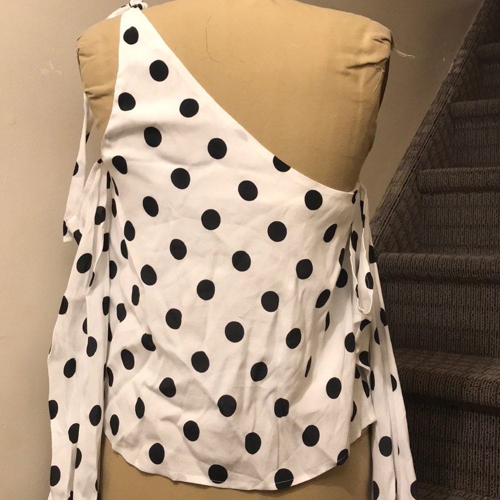 Lovers + Friends Polka Dot Blouse - Picture 5 of 6
